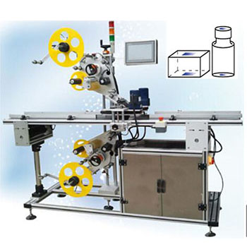LD-UDPM automatic top and bottom sides labeling machine
