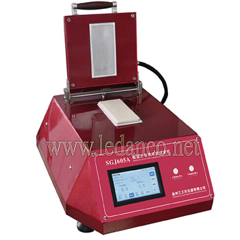 Testing machine for sublimation color fastness when ironing