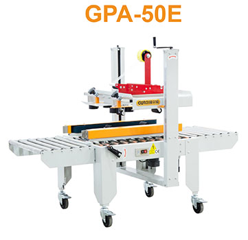 LEFT AND RIGHT BELT DRIVEN CARTON SEALER GPA-50E