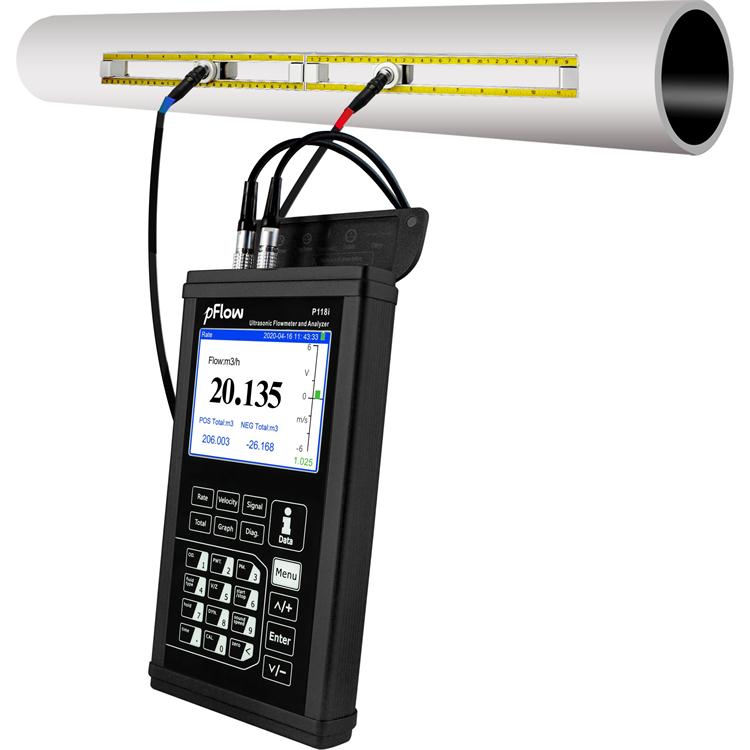 PORTABLE ULTRASONIC FLOWMETER P-118i