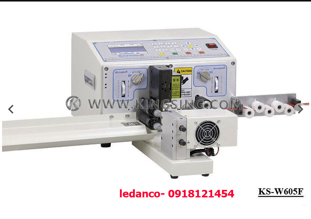 KS-W605 SERIES AUTOMATIC WIRE CUTTING, STRIPPING, AND TWISTING MACHINE
