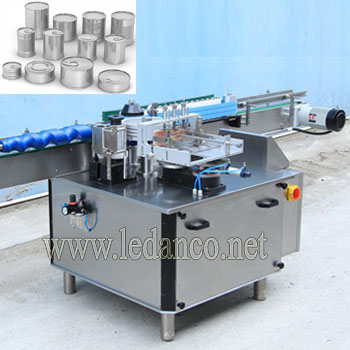Automatic glue glue labeling machine for cans